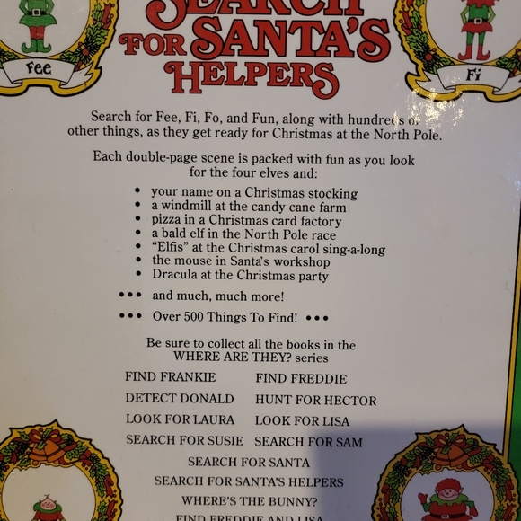 Search For Santa's Helpers Book - Picture 3 of 8